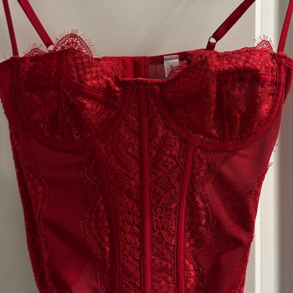 Urban Outfitters Scarlet Lace Bustier